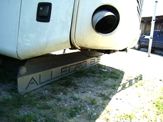 USED ALLEGRO BUS PARTS FOR SALE 2001 ALLEGRO BUS BY TIFFIN RV SALVAGE PARTS 