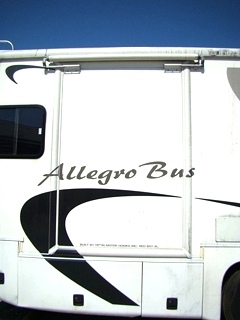 USED ALLEGRO BUS PARTS FOR SALE 2001 ALLEGRO BUS BY TIFFIN RV SALVAGE PARTS 