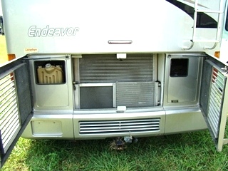 2004 HOILDAY RAMBLER ENDEAVOR FIBERGLASS REAR CAP FOR SALE - MOTORHOME DISMANTLER 