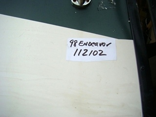 USED RV SALVAGE PARTS FOR SALE 1998 HOLIDAY RAMBLER ENDEAVOR 