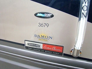 2006 DAMON ASTORIA PACIFIC EDITION. PARTS FOR SALE