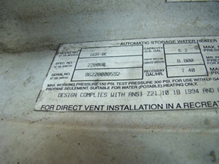 1997 FLEETWOOD BOUNDER RV MOTORHOME PARTS FOR SALE 