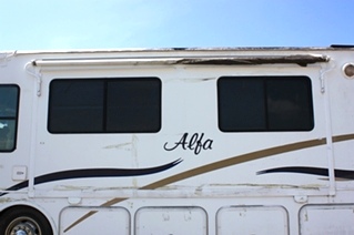 2003 ALFA SEE YA MOTORHOME PARTS FOR SALE USED CALL VISONE RV 