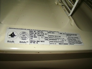 2000 FLEETWOOD FLAIR RV PARTS USED FOR SALE 
