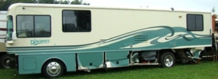 1997 FLEETWOOD DISCOVERY USED RV SALVAGE PARTS FOR SALE - VISONE RV 