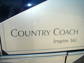 2006 COUNTRY COACH INSPIRE 360 RV PARTS FOR SALE 