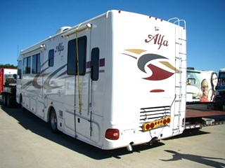 ALFA SEE YA GOLD MOTORHOME PARTS YEAR 2006