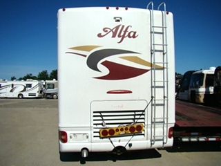 ALFA SEE YA GOLD MOTORHOME PARTS YEAR 2006