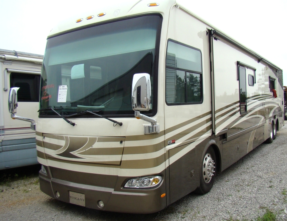 DAMON RV PARTS 2013 TUSCANY MOTORHOME SALVAGE VISONE RV 