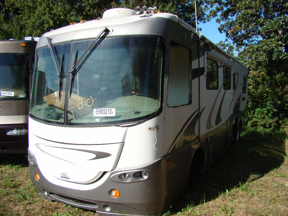 2005 CROSS COUNTRY SPORTS COACH RV PARTS VISONE RV
